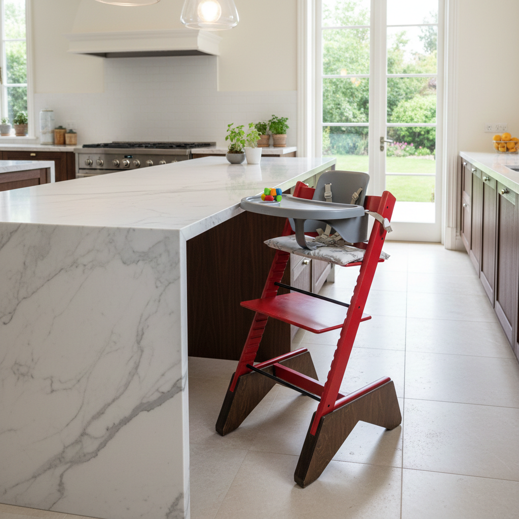 stokke booster Tripp Trapp High Chair Booster: Counter Height Riser – Balsam Tribe Studio